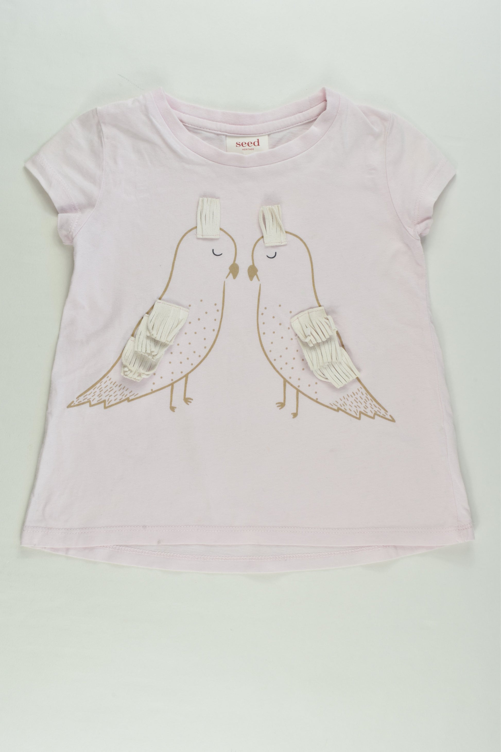 Seed Heritage Size 4 Two Birds T-shirt
