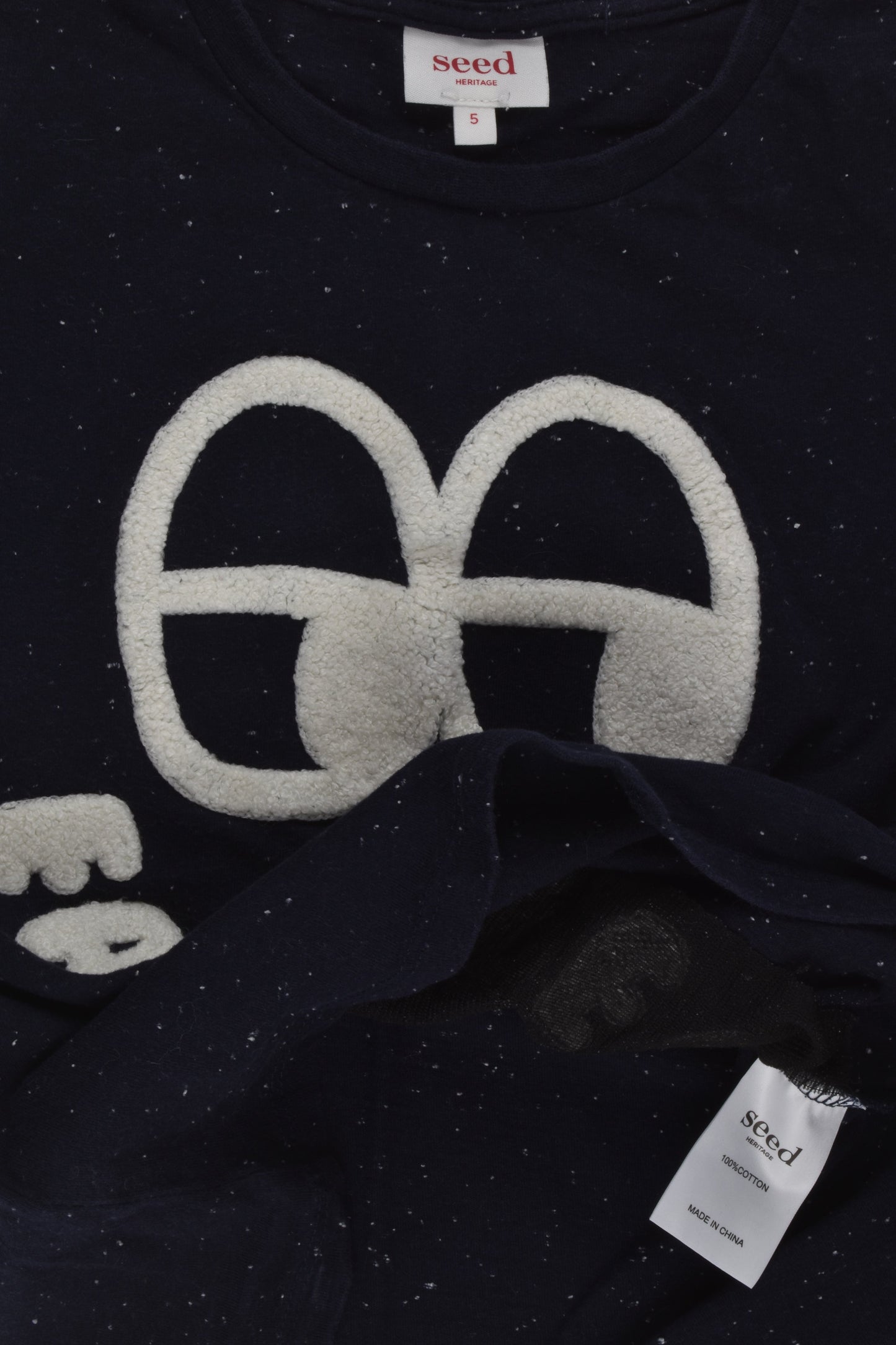 Seed Heritage Size 5 'Easy Peasy' T-shirt