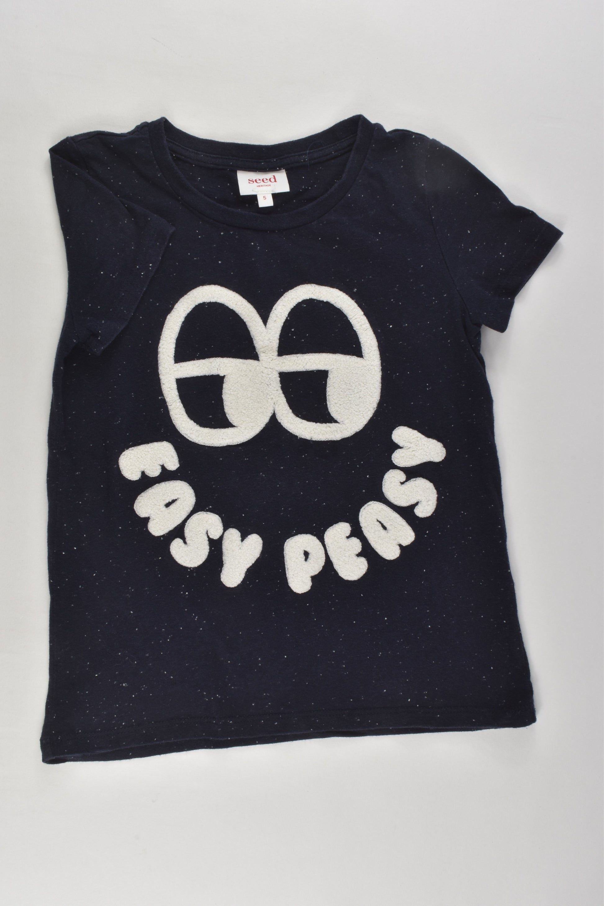 Seed Heritage Size 5 'Easy Peasy' T-shirt