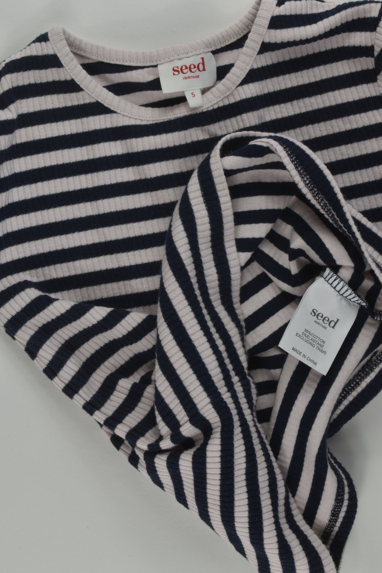 Seed Heritage Size 5 Ribbed Top