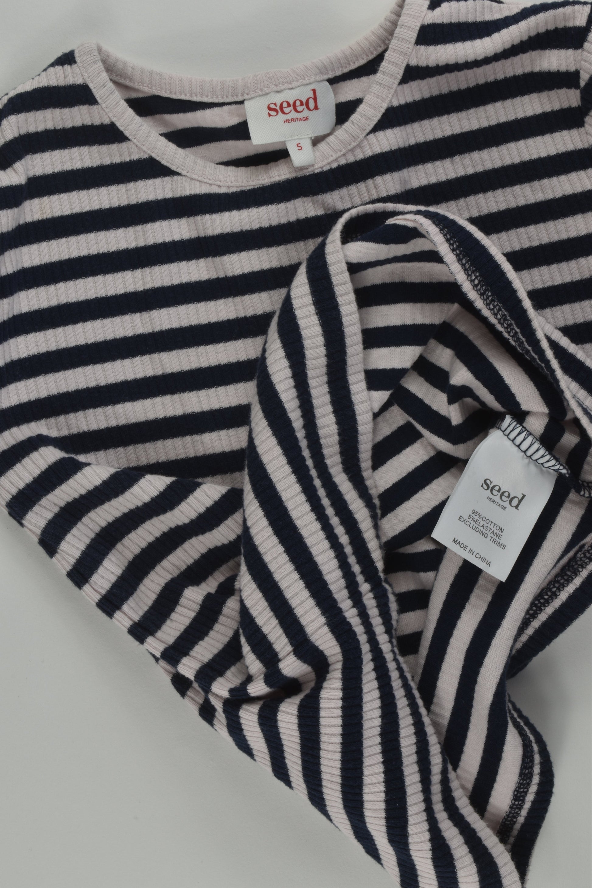 Seed Heritage Size 5 Ribbed Top