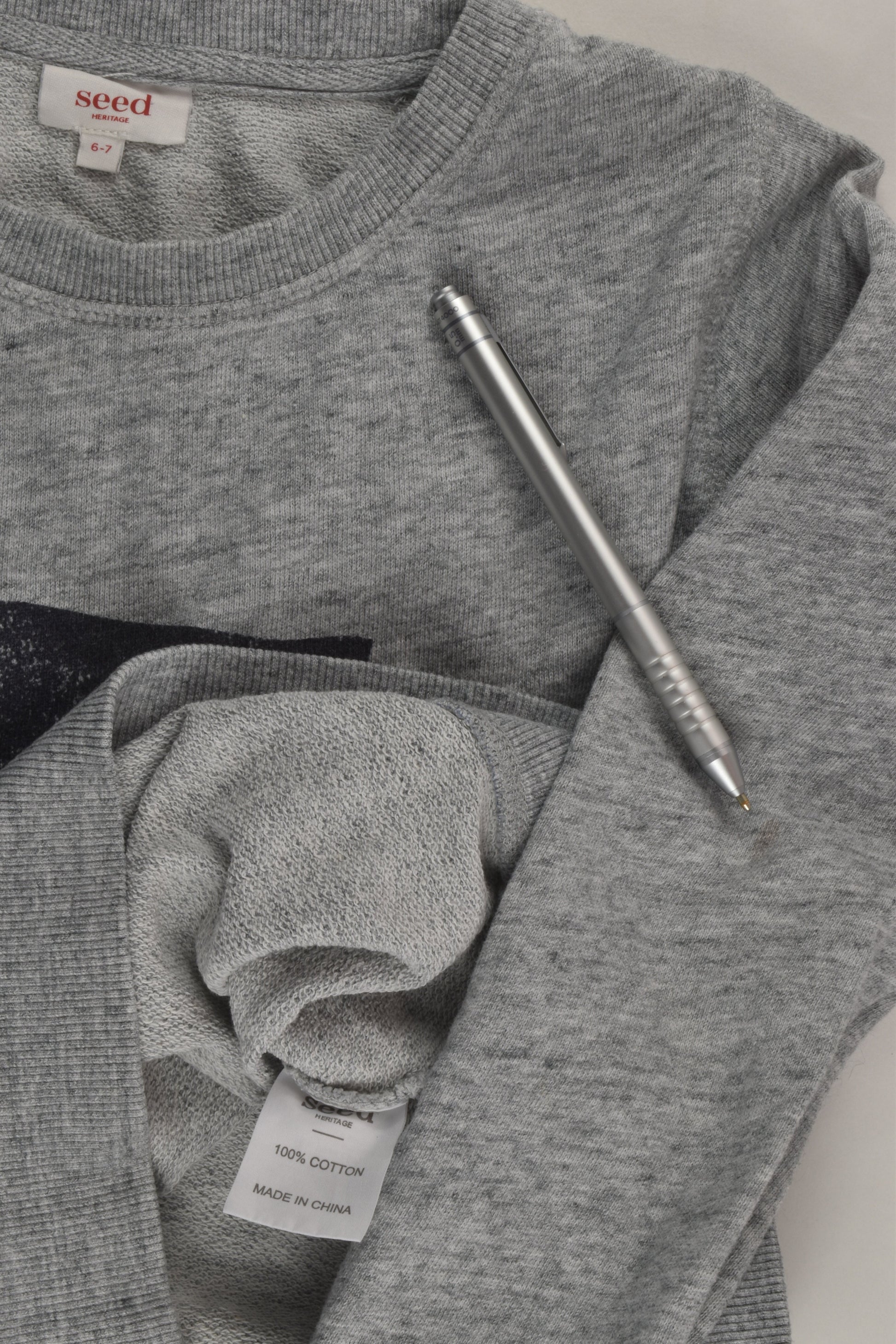 Seed Heritage Size 6-7 Whale Sweater