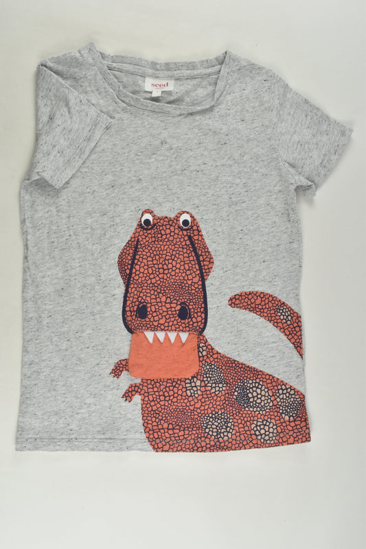 Seed Heritage Size 7 Dinosaur T-shirt