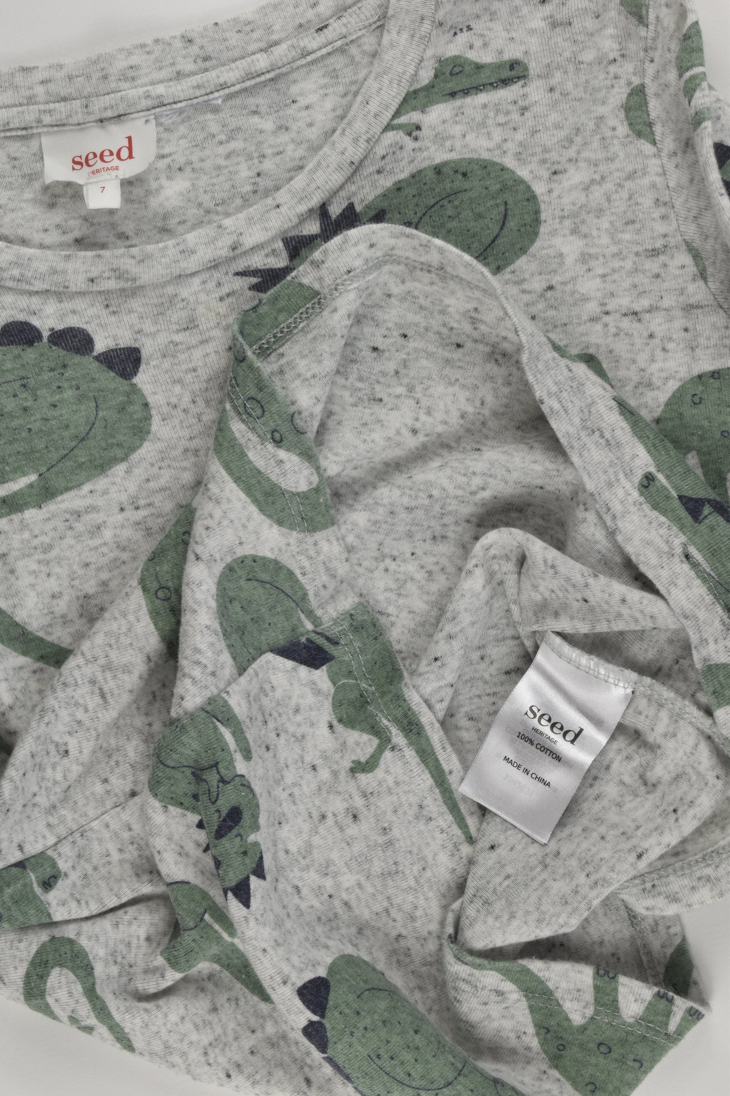 Seed Heritage Size 7 Dinosaur Top