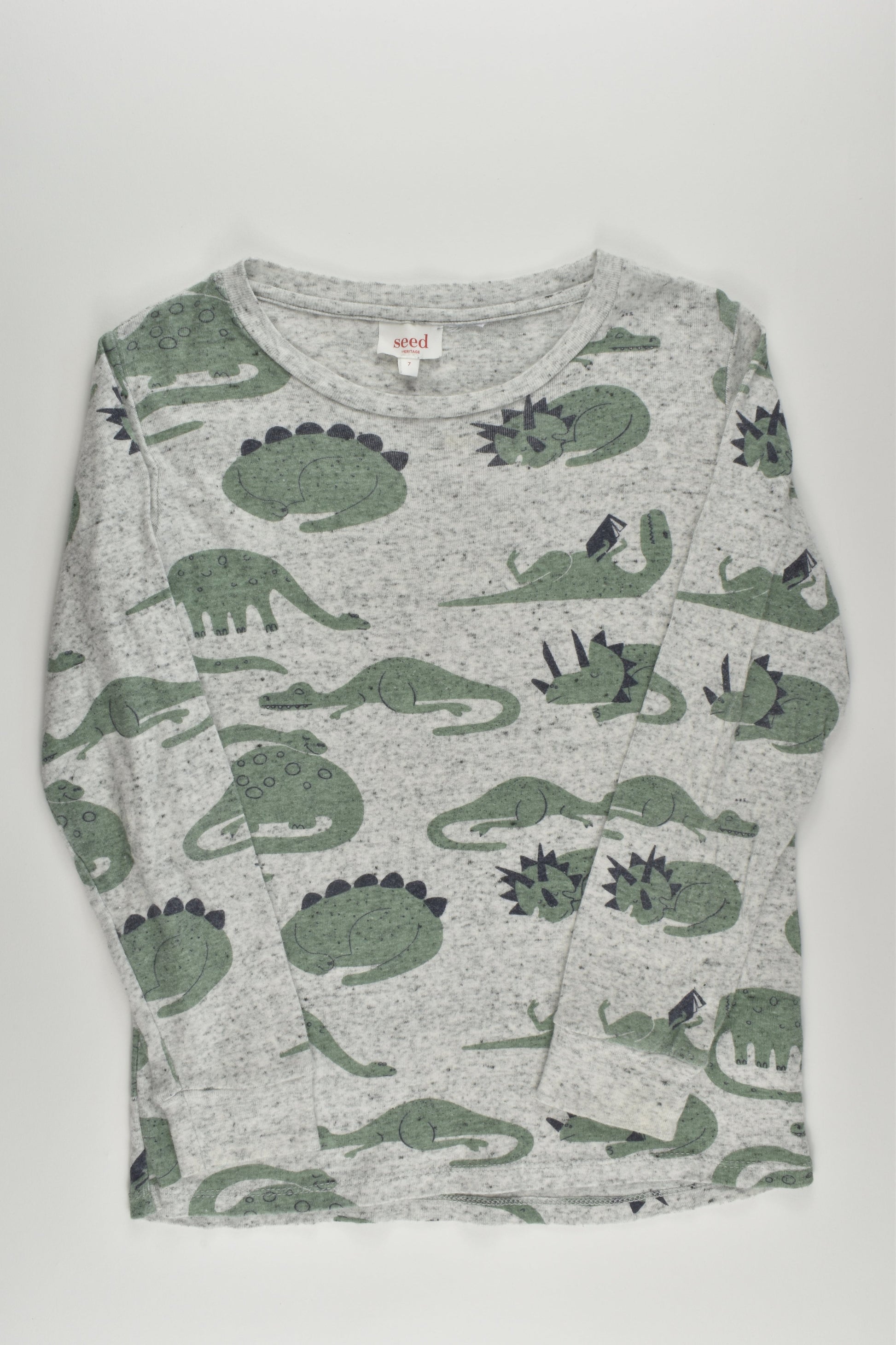 Seed Heritage Size 7 Dinosaur Top