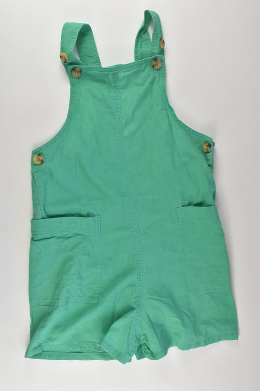 Seed Heritage Size 7 Linen Blend Short Overalls