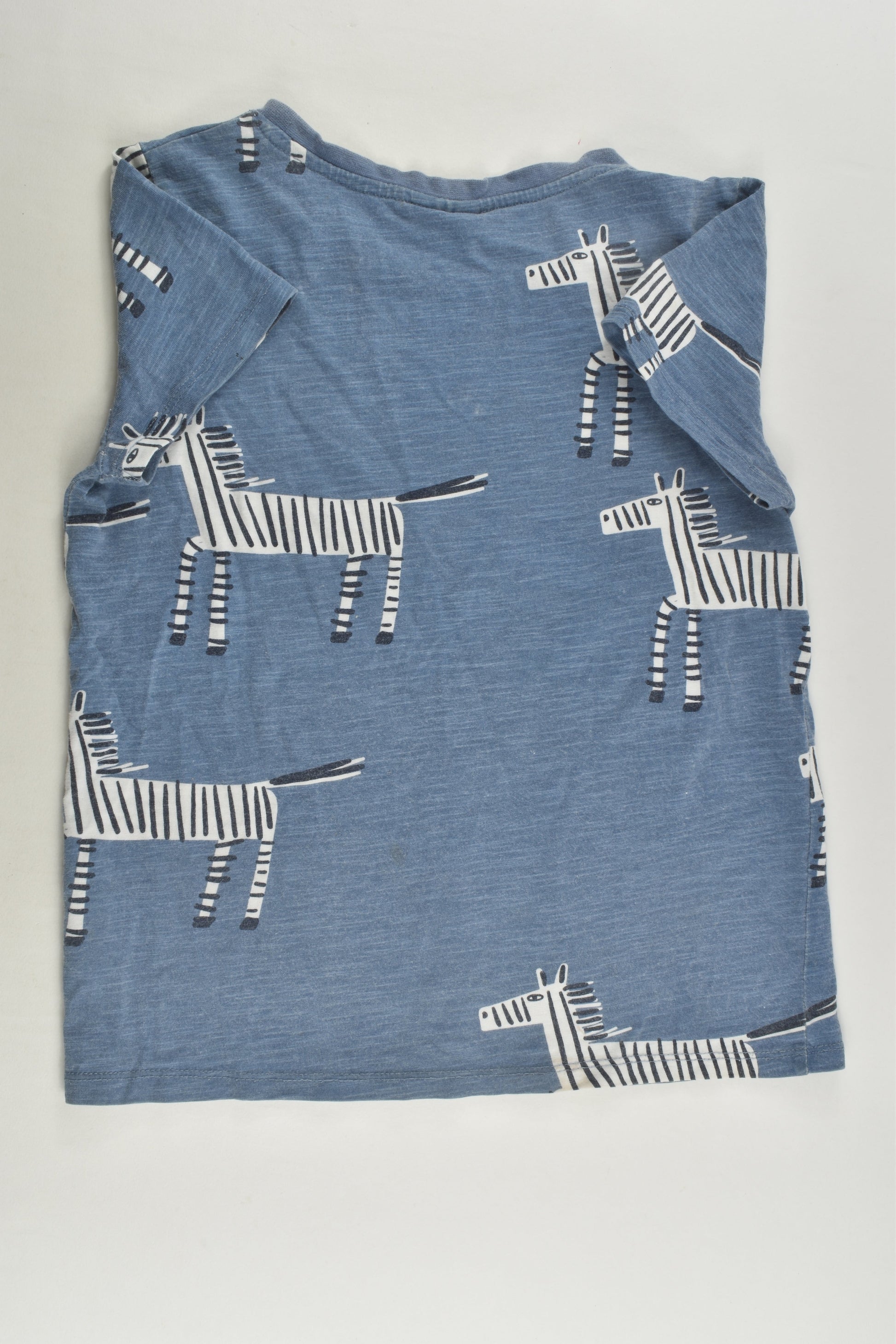 Seed Heritage Size 7 Zebra T-shirt