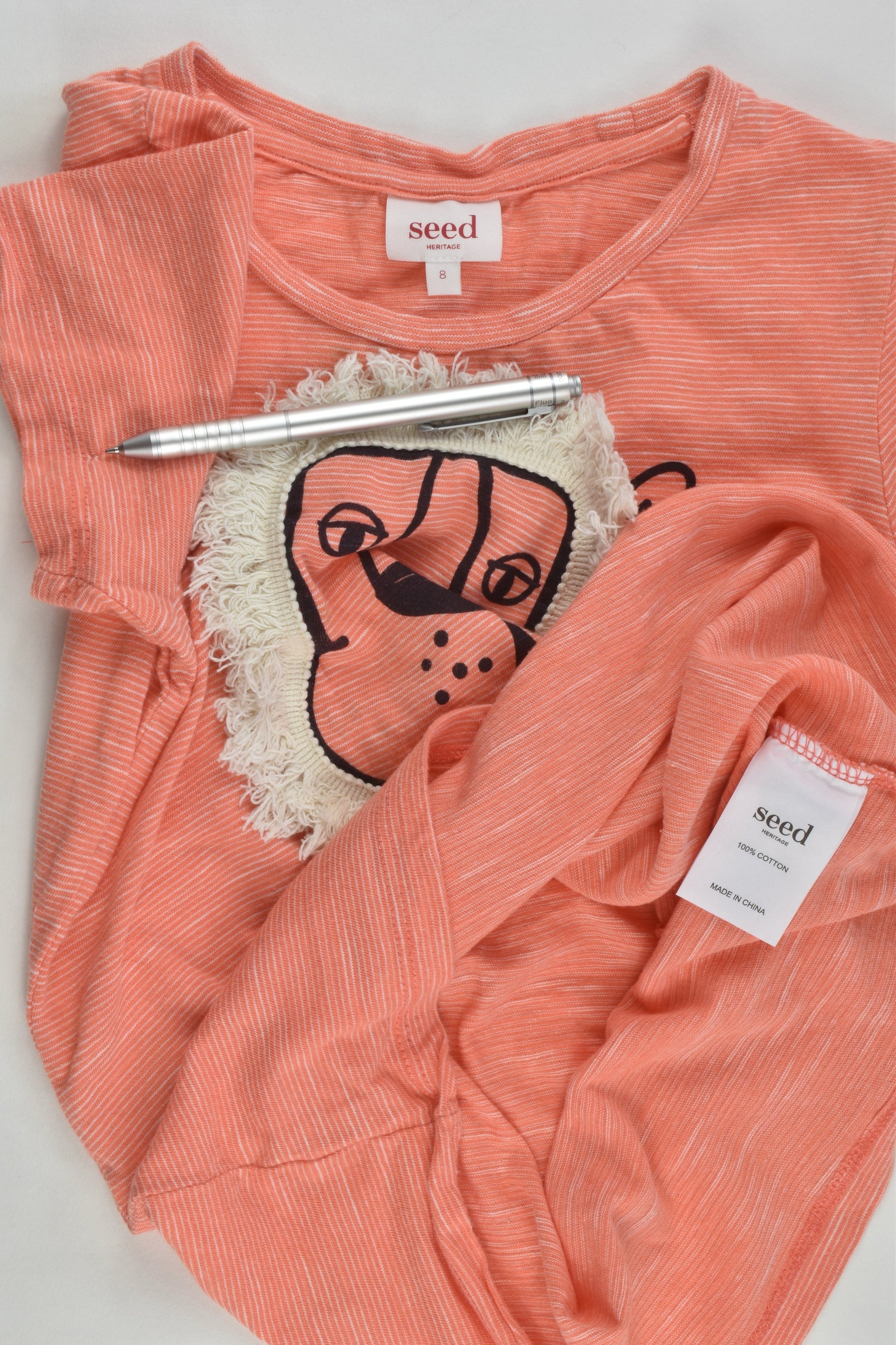 Seed Heritage Size 8 Lion T-shirt
