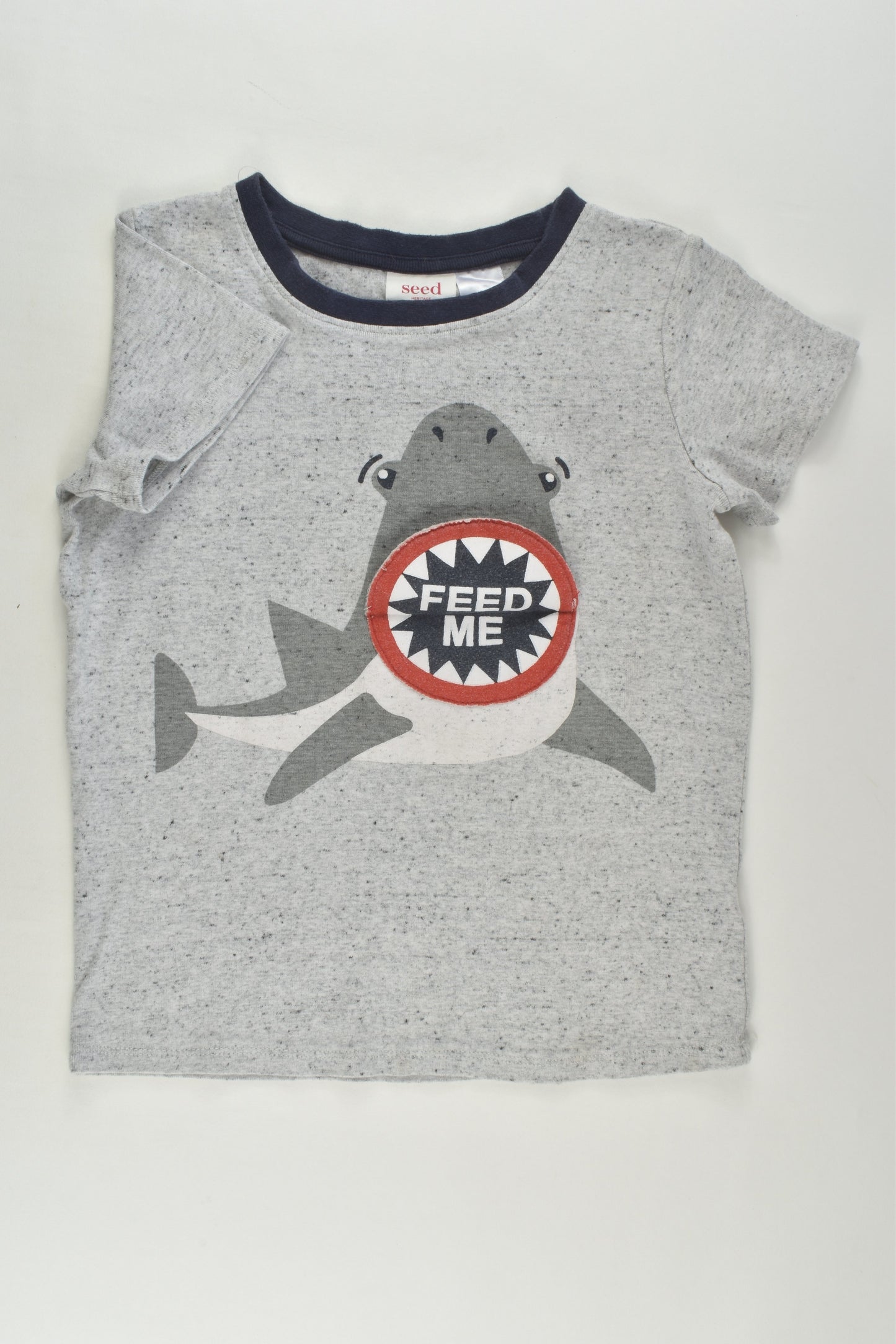 Seed Heritage Size 8 Shark T-shirt