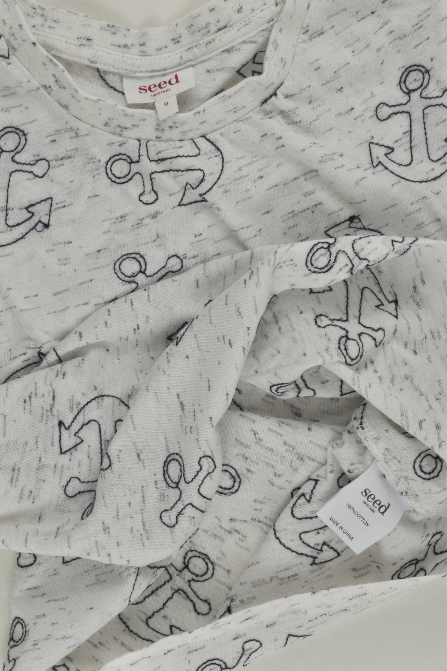 Seed Heritage Size 9 Nautical T-shirt