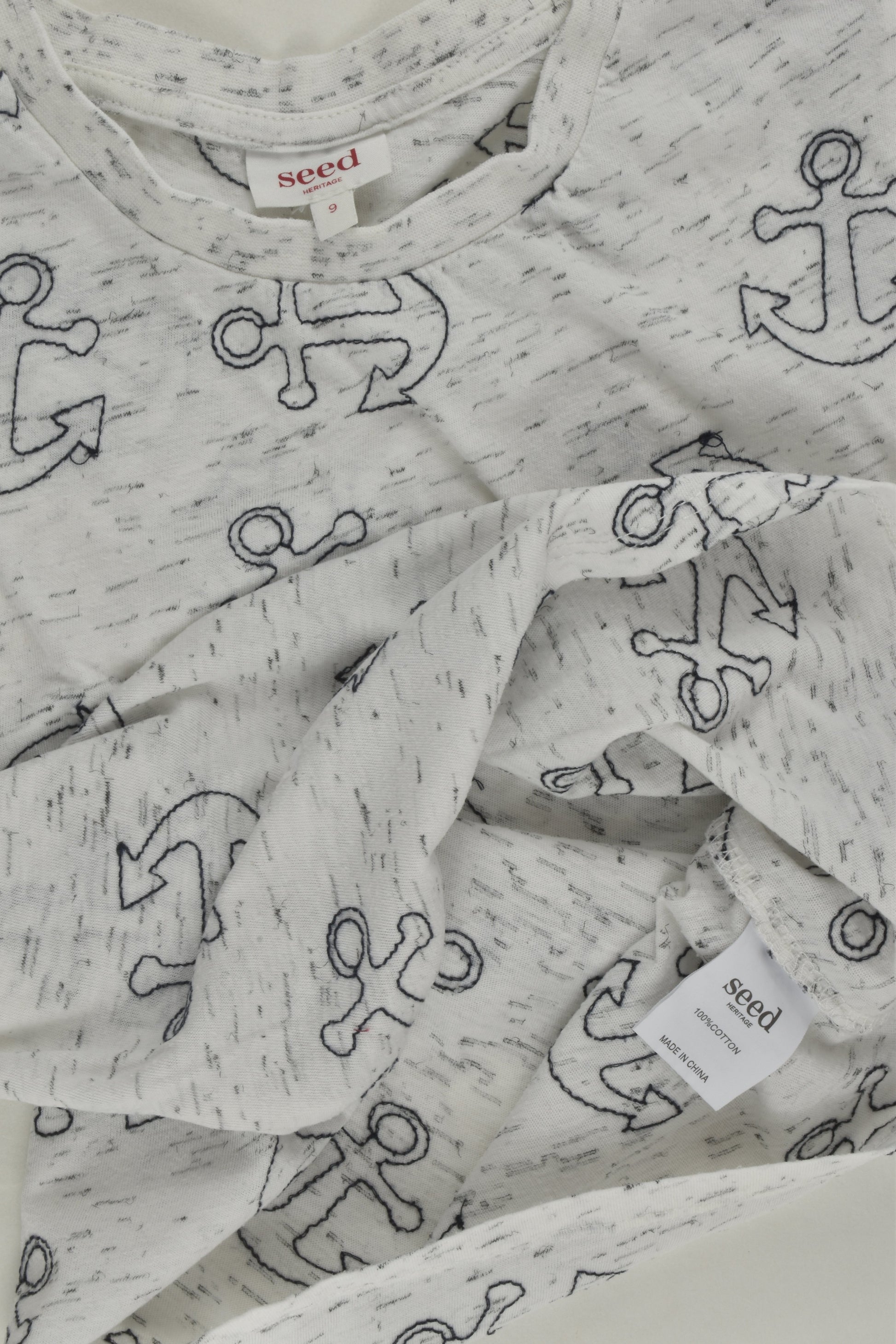 Seed Heritage Size 9 Nautical T-shirt