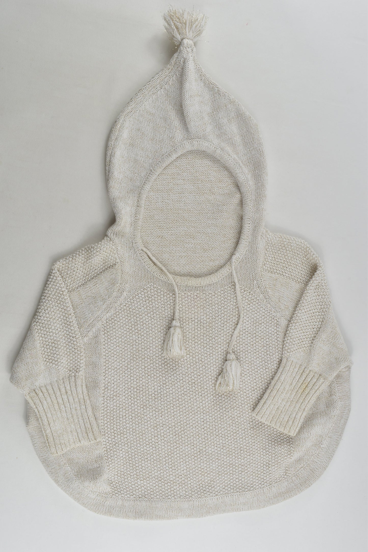 Seed Heritage Size approx 00-0 Poncho Jumper