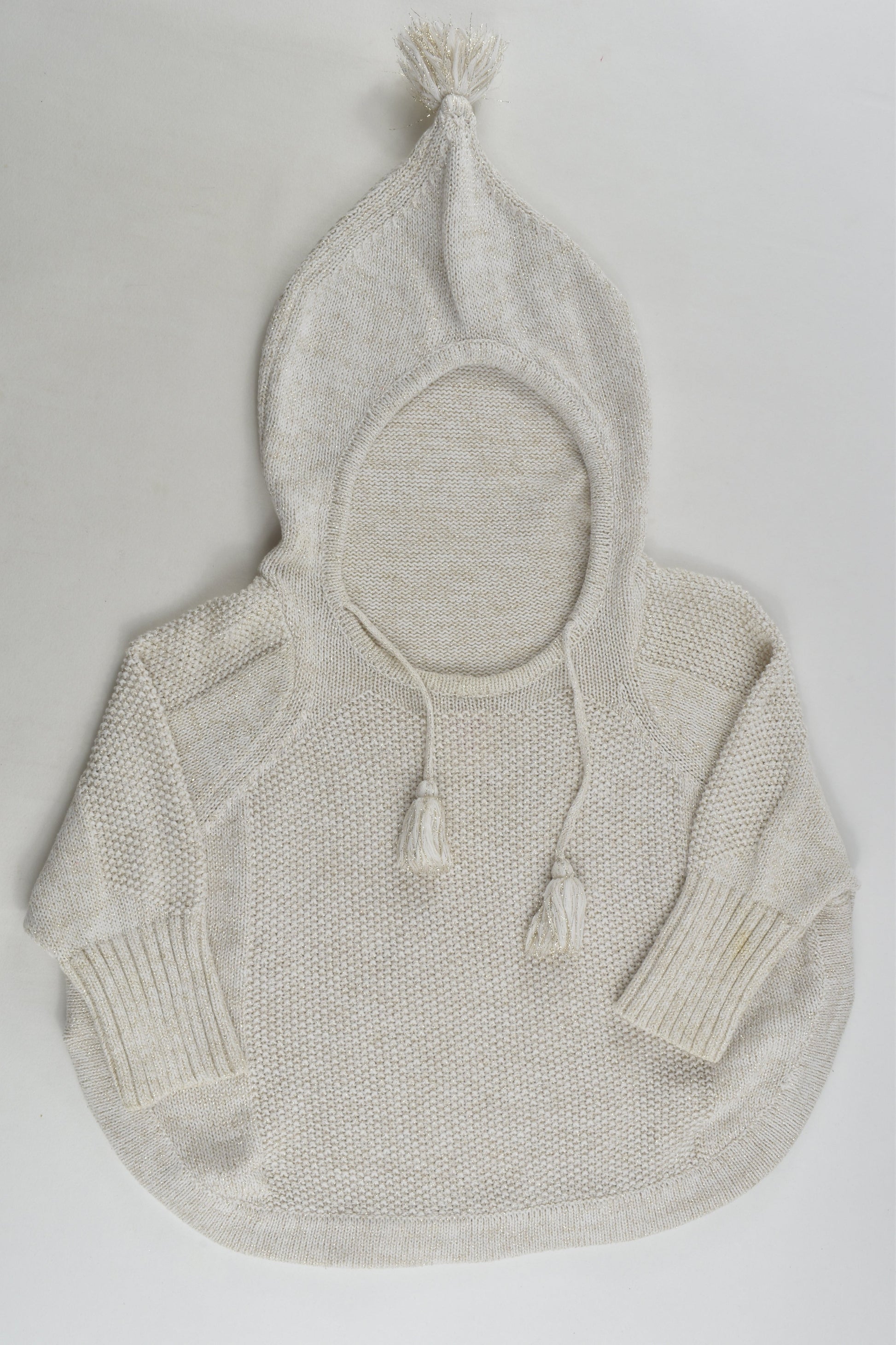 Seed Heritage Size approx 00-0 Poncho Jumper