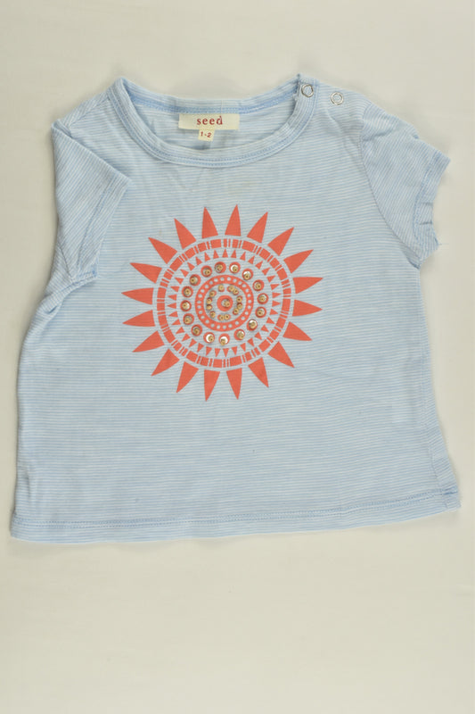 Seed Size 0-1 Sun T-shirt