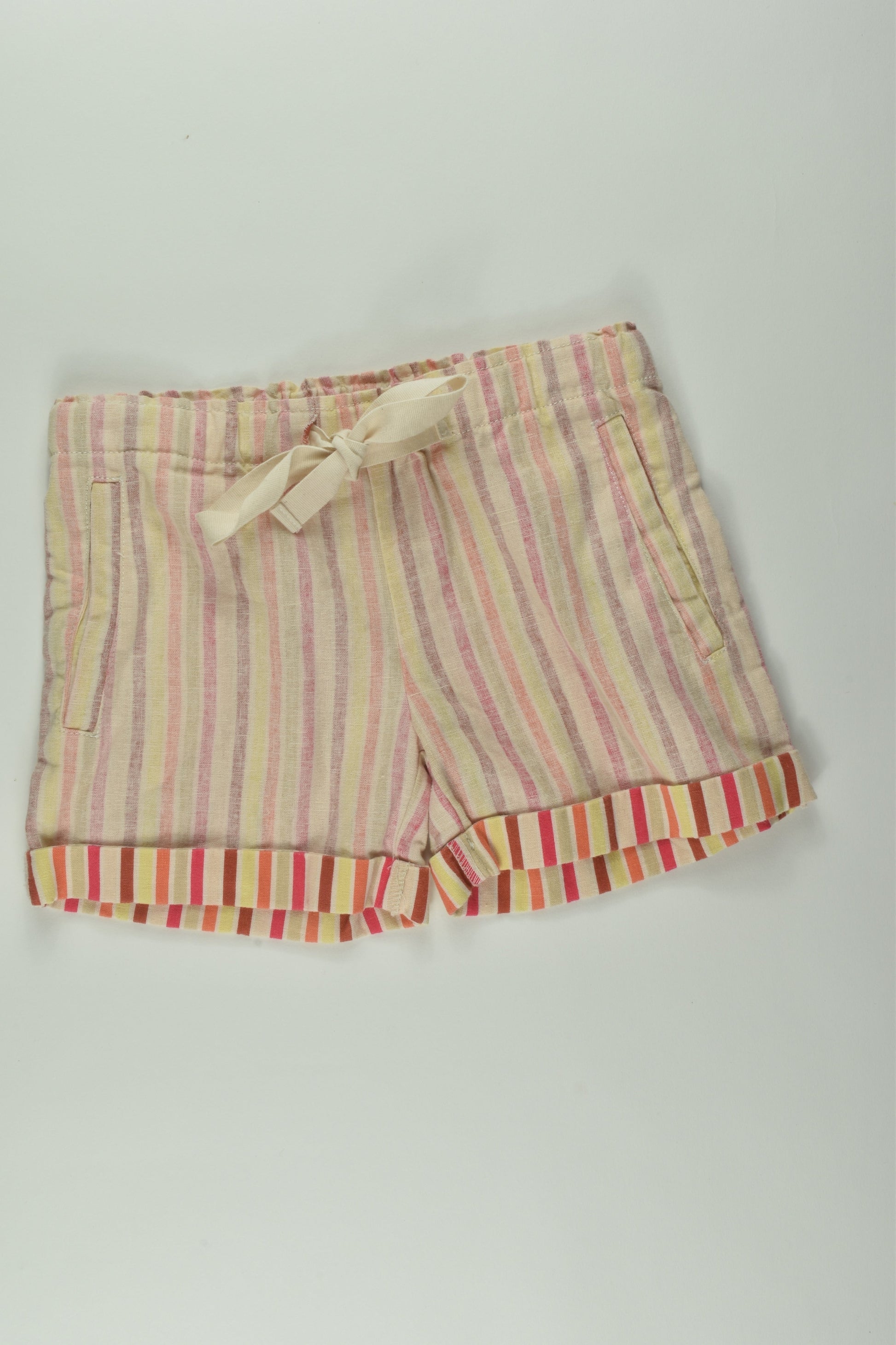 Seed Size 5-6 Linen Blend Shorts