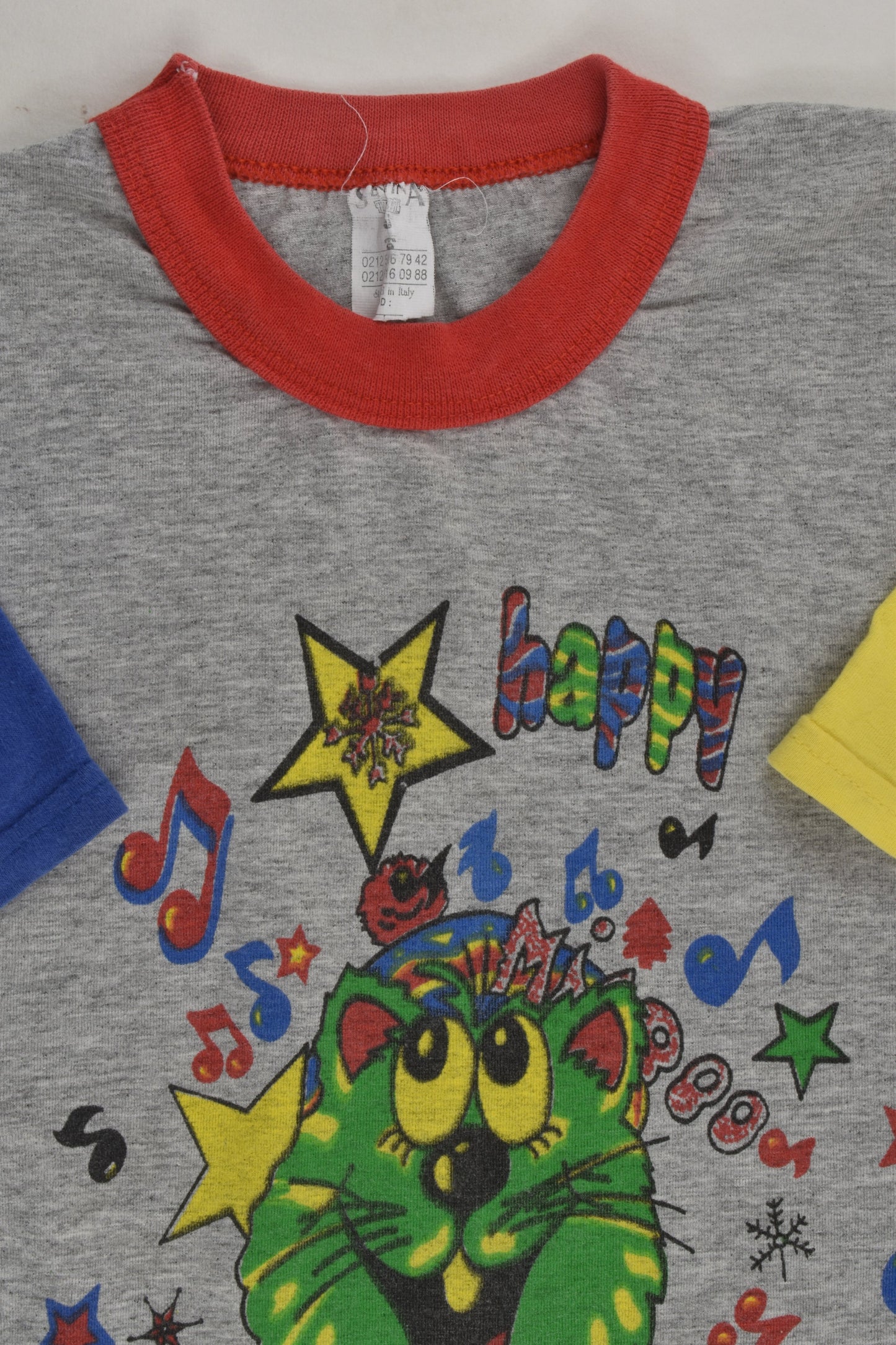 Sentina Size 5 Vintage Cat T-shirt
