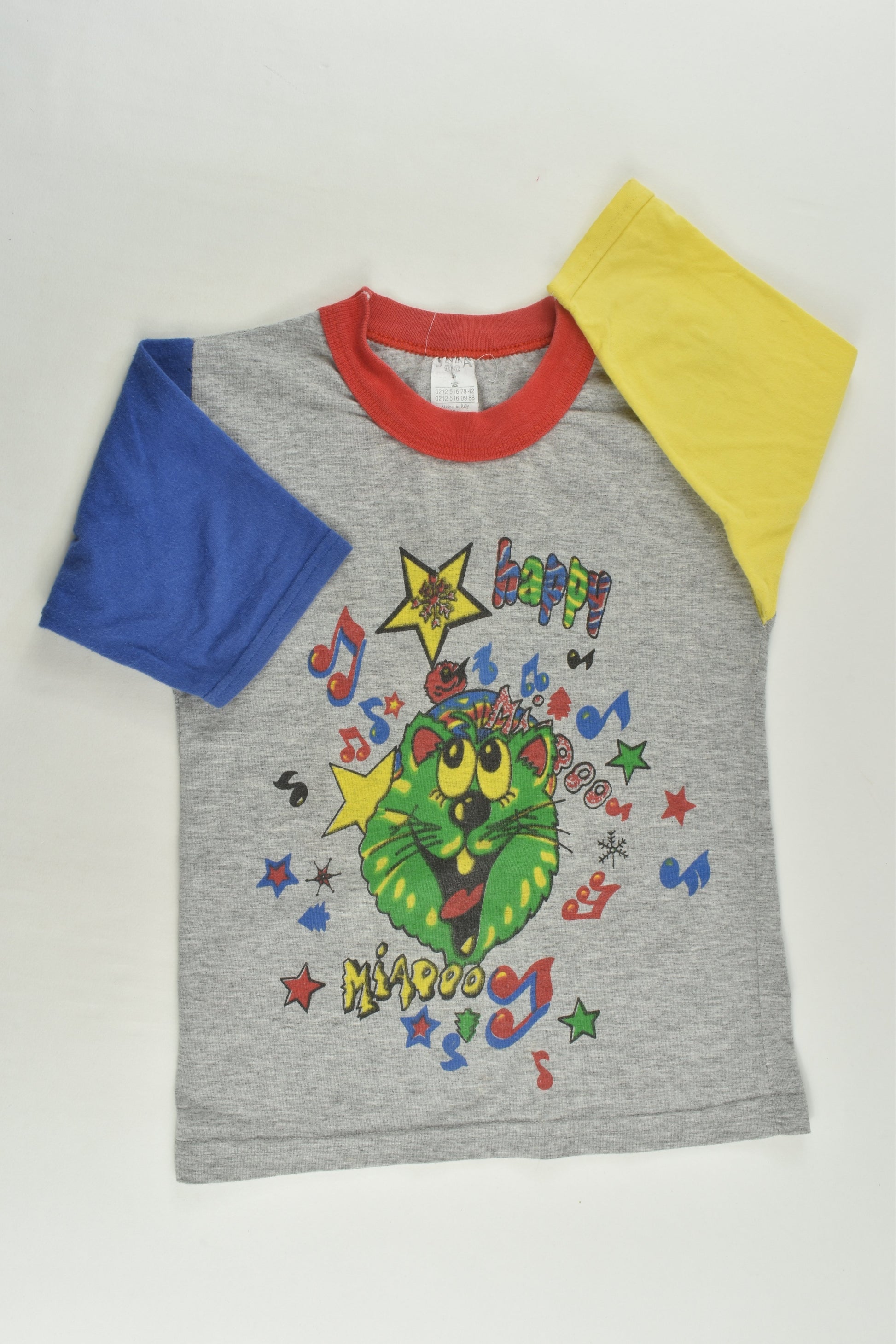 Sentina Size 5 Vintage Cat T-shirt