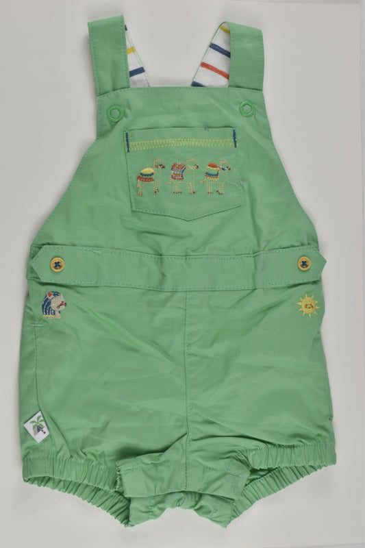 Sergent Major Size 000 (3 months, 59 cm) Short Overalls