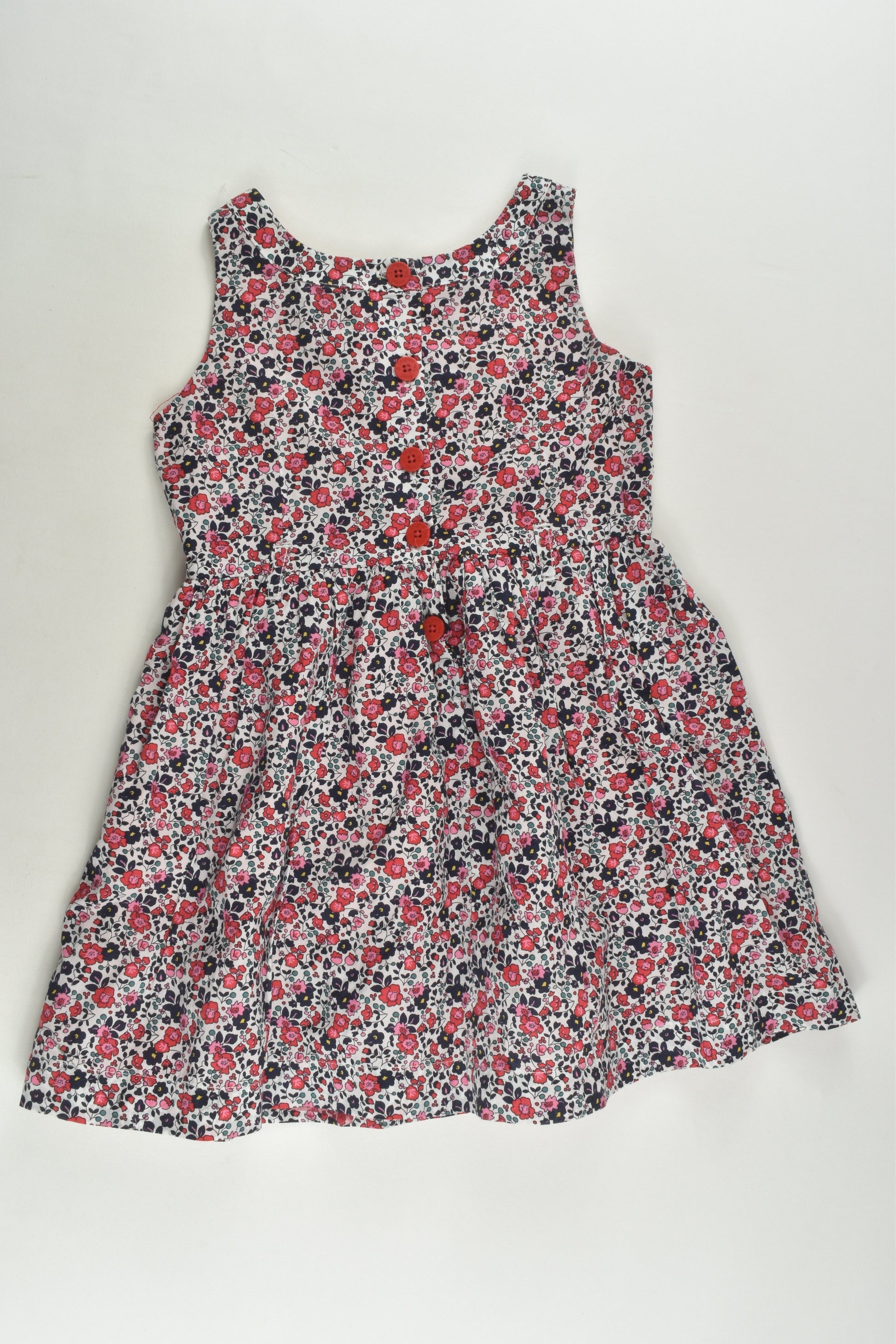 Sergent Major Size 3 (98 cm) Lined Liberty Print Dress