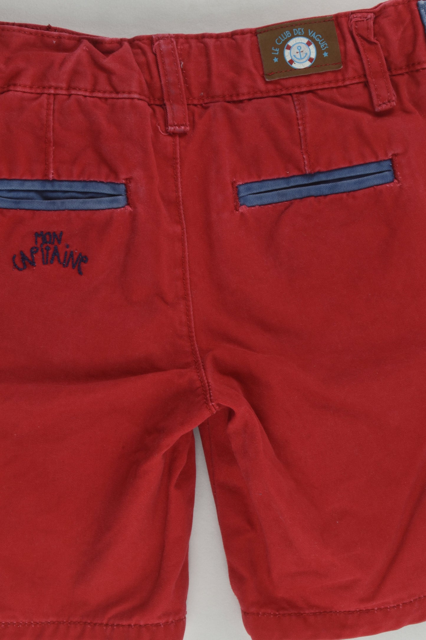 Sergent Major Size 3 (98 cm) 'Mon Capitaine' Shorts