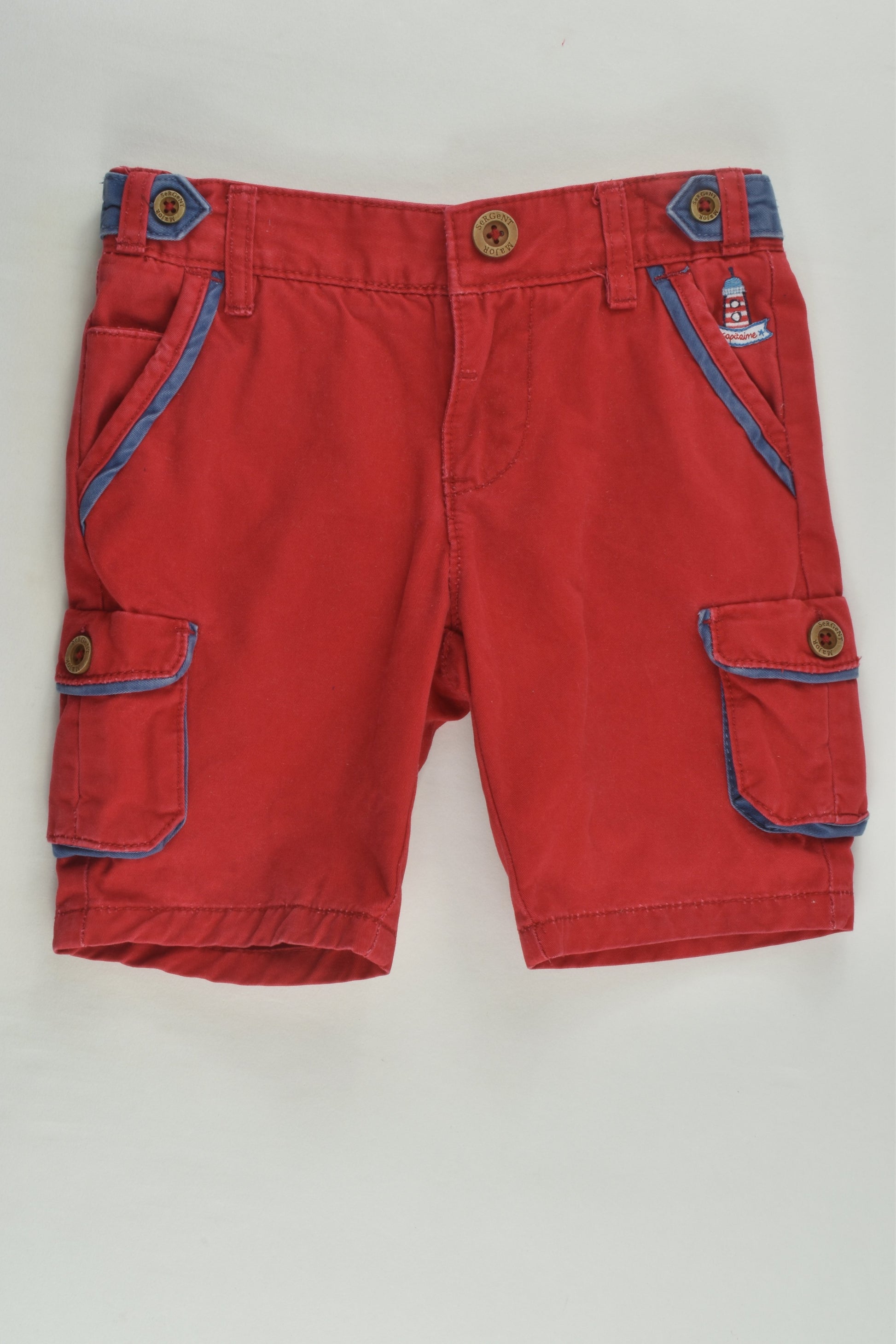 Sergent Major Size 3 (98 cm) 'Mon Capitaine' Shorts