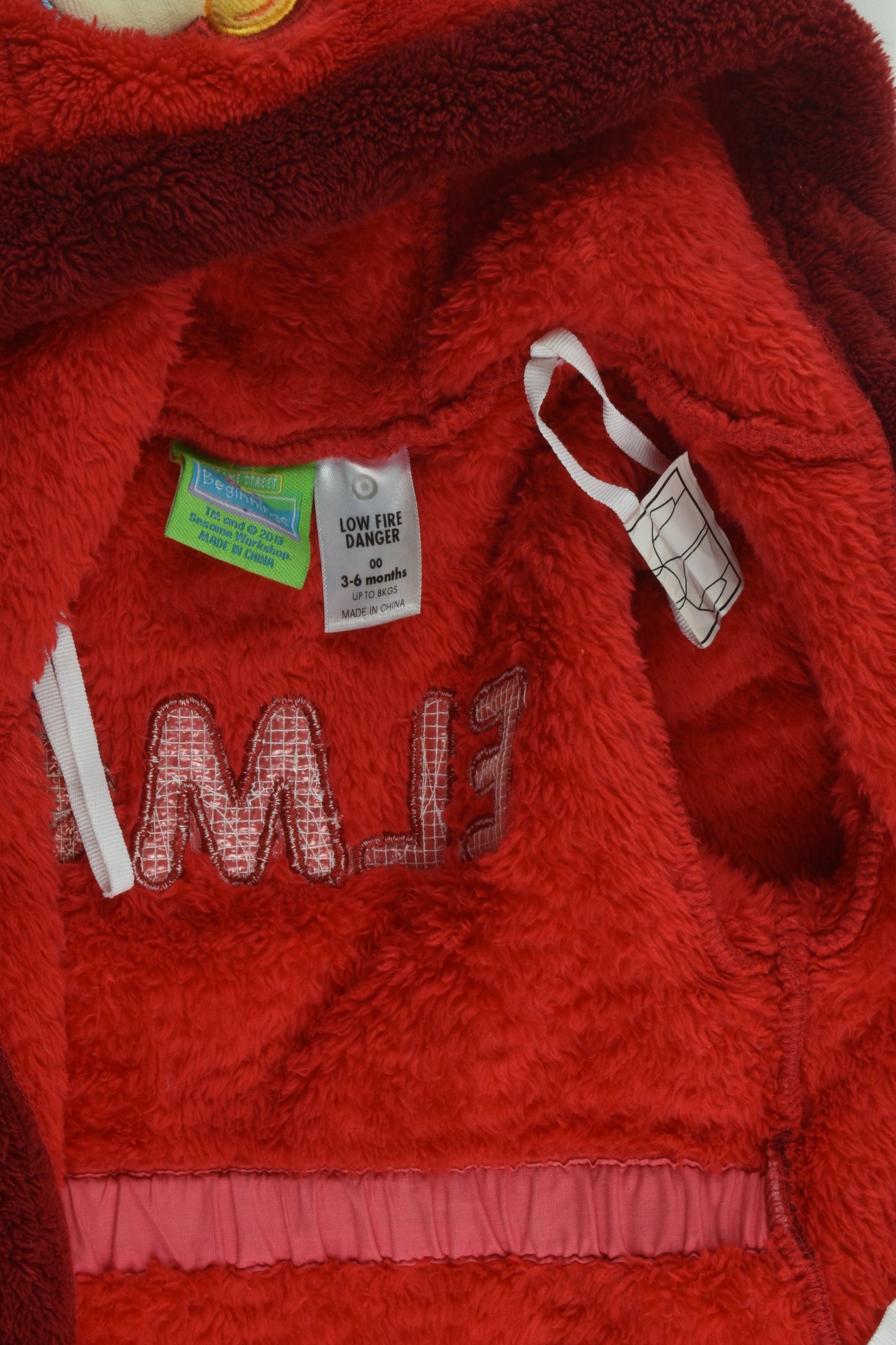 Sesame Street Size 00 Elmo Dressing Gown