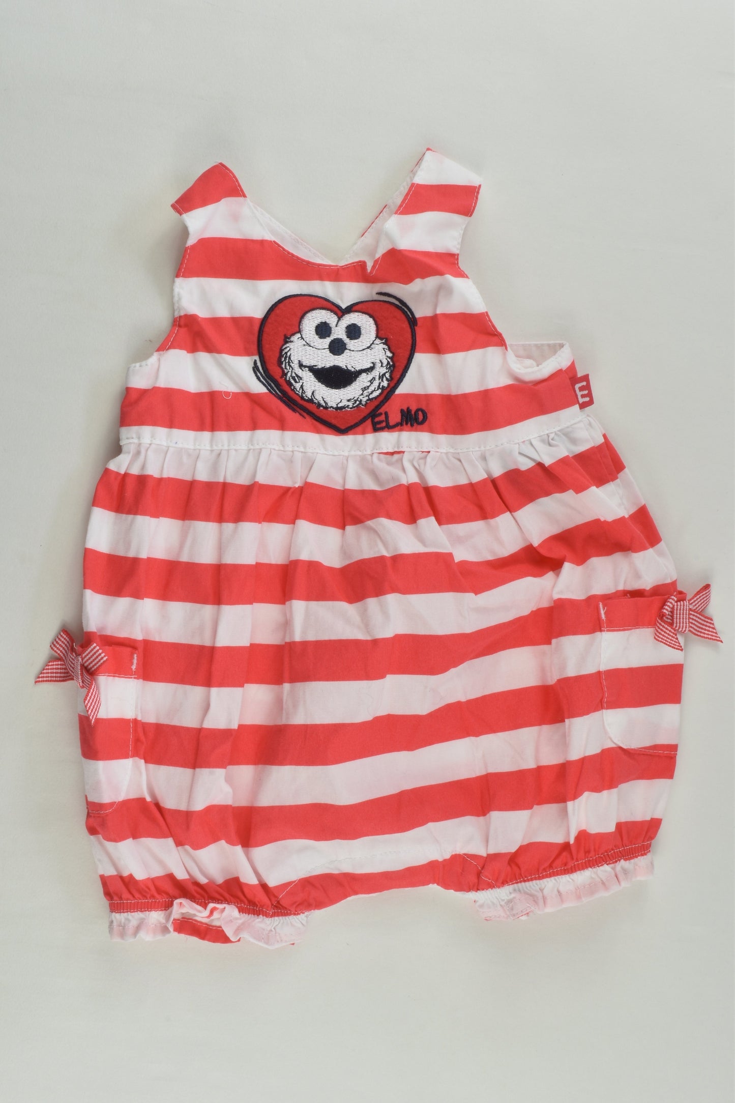 Sesame Street Size 000 Elmo Bubble Romper