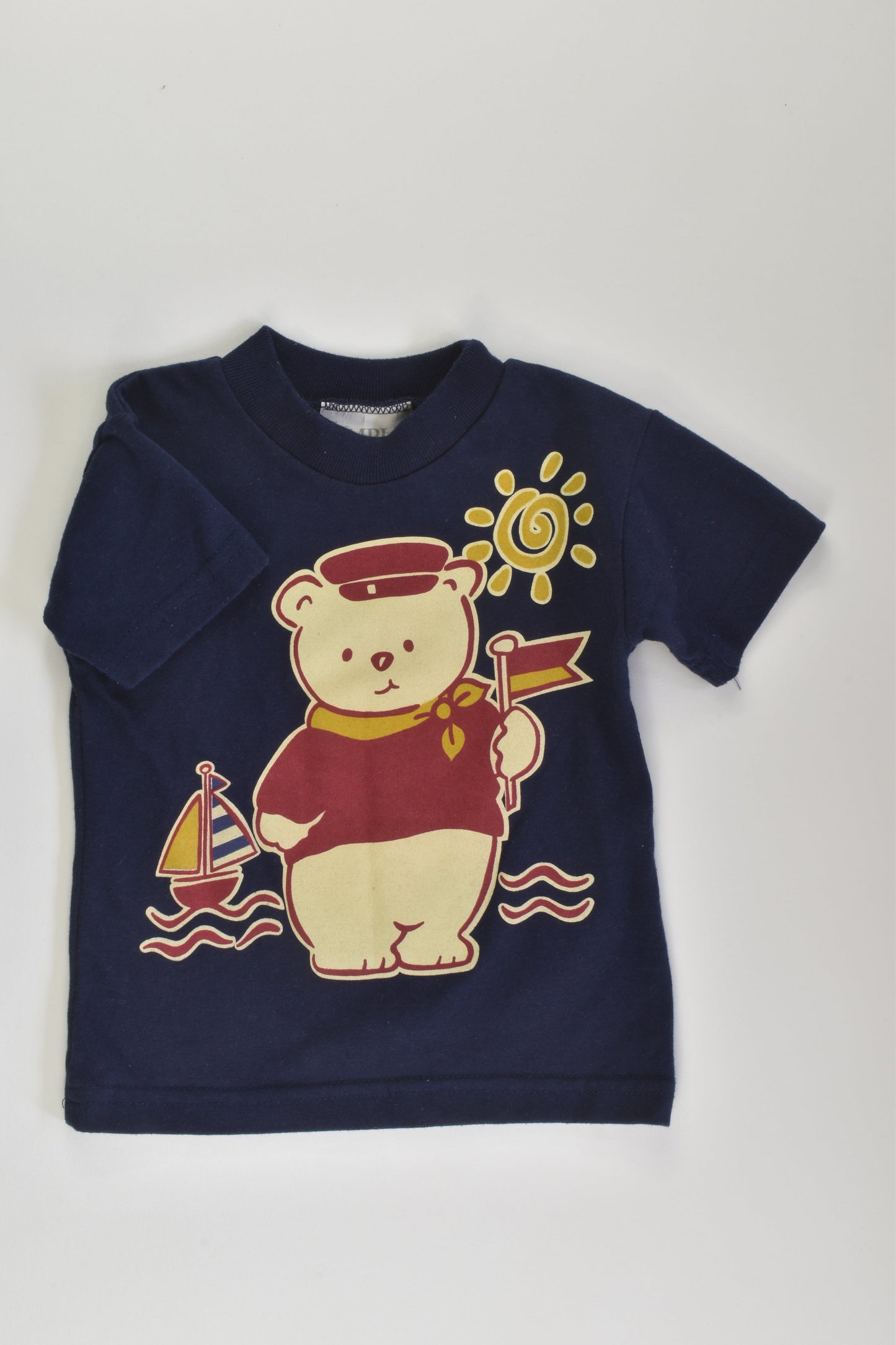 Simply Basics Size 00 Nautical Vintage T-shirt