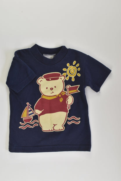 Simply Basics Size 00 Nautical Vintage T-shirt