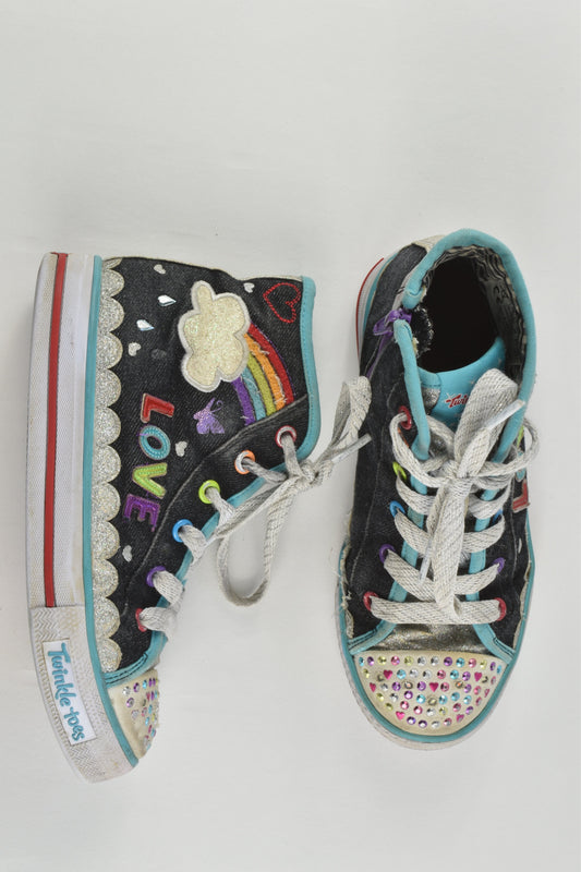 Skechers Size UK 13.5 Rainbow Twinkle Toes