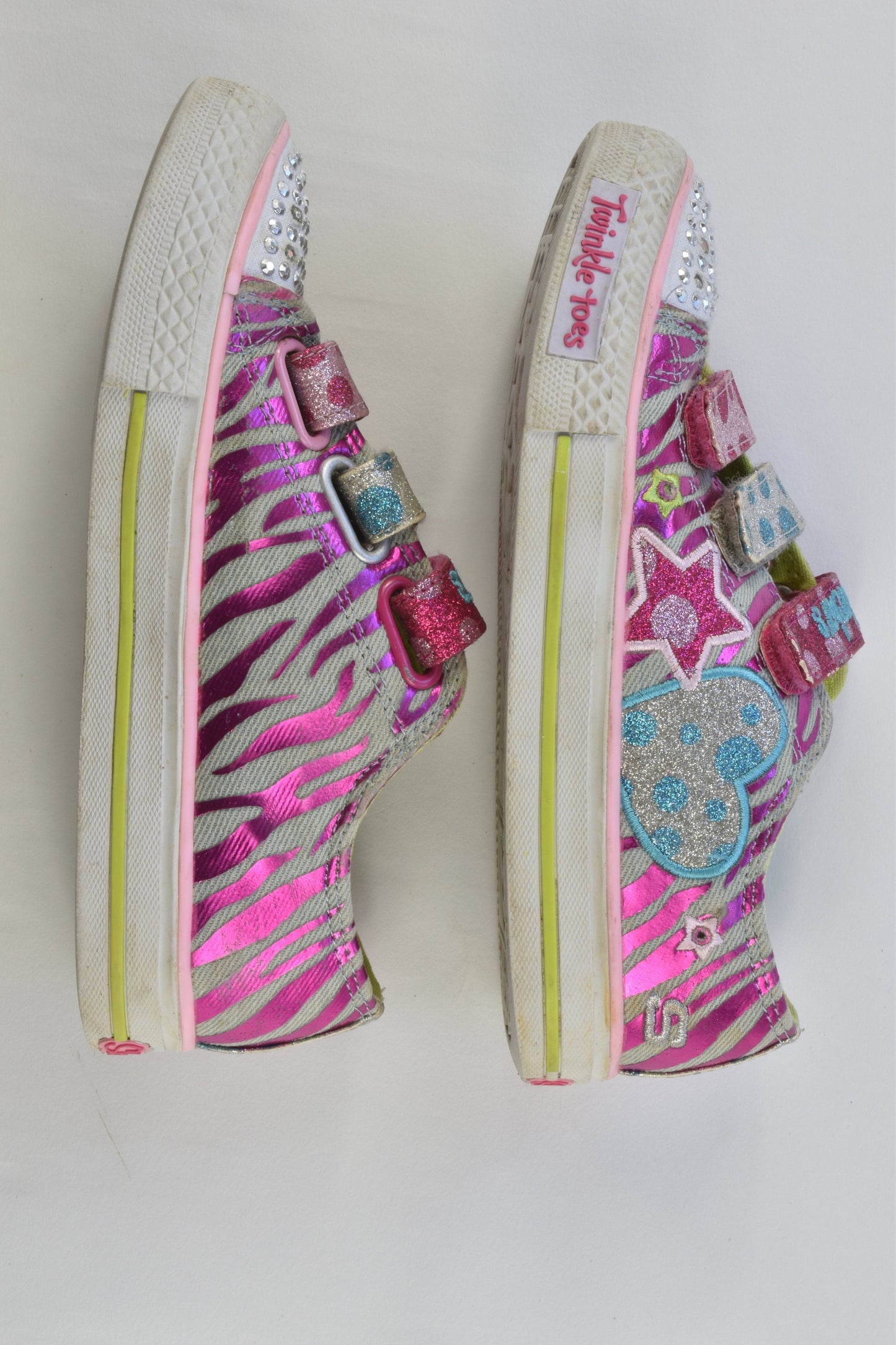 Skechers Twinkle Toes Size 13.5 Light-Up Shoes