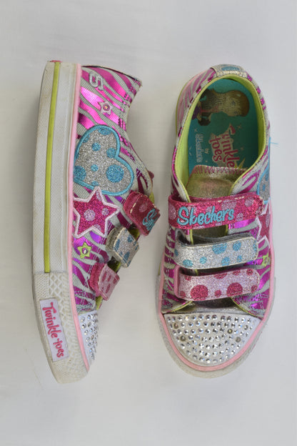 Skechers Twinkle Toes Size 13.5 Light-Up Shoes