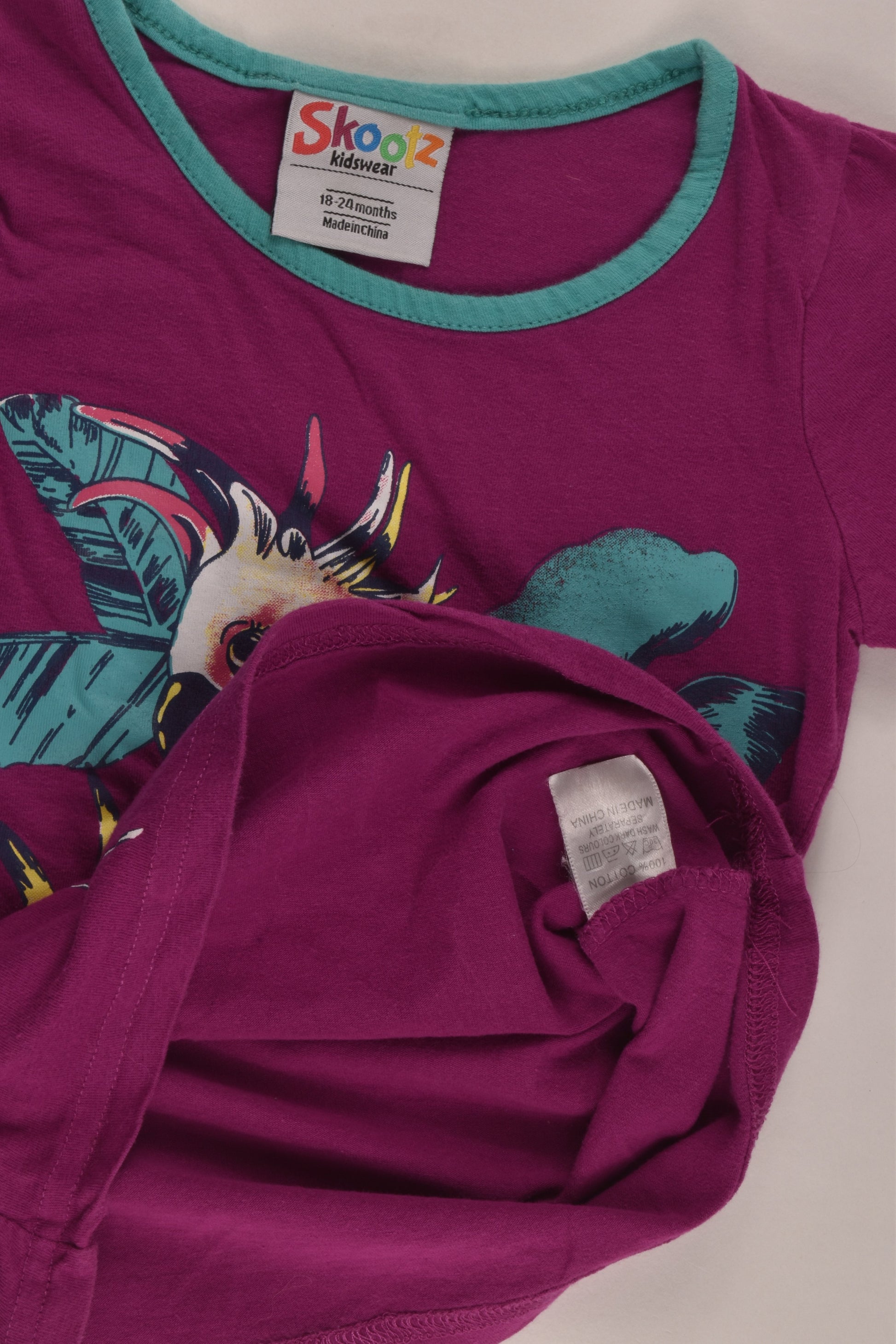 Skootz Size 2 Cockatoo T-shirt