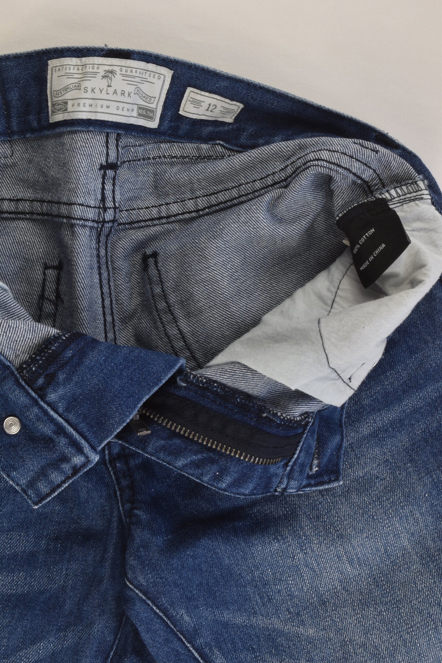 Skylark Size 12 Denim Shorts