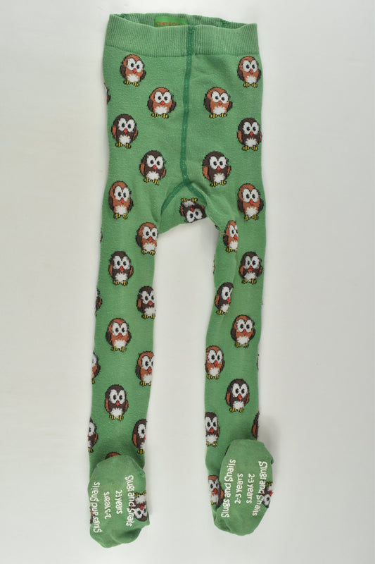 Slugs & Snails Size 2-3 Owls Tights