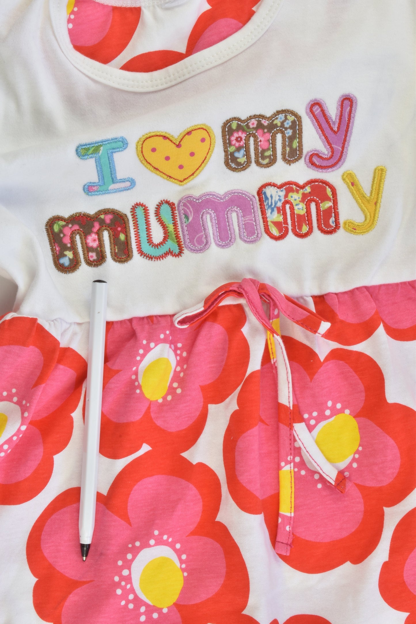 Sma Flags Size 4 'I Love My Mummy' Top/Tunic