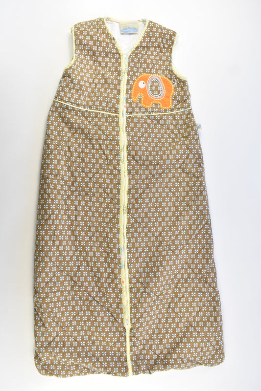 Smart Dream by Living Textiles (Australia) Size 0-1 (6-18 months, up to 85 cm) Approx 1.0 Tog Elephant Sleeping Bag