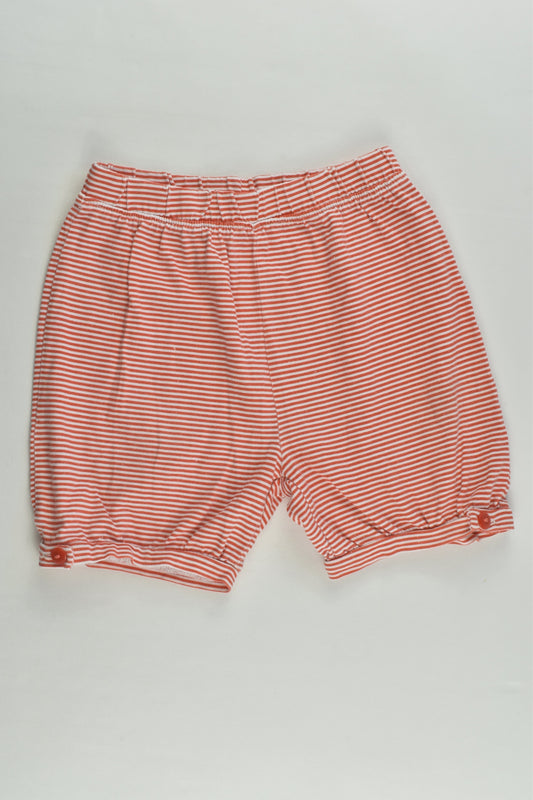 Smiles Size 1 (12-18 months) Striped Shorts