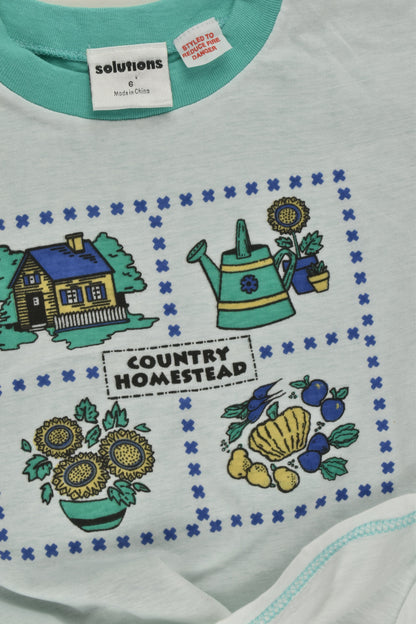 Solutions Size 6 Vintage 'Country Homestead' T-shirt