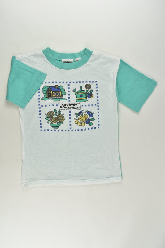Solutions Size 6 Vintage 'Country Homestead' T-shirt