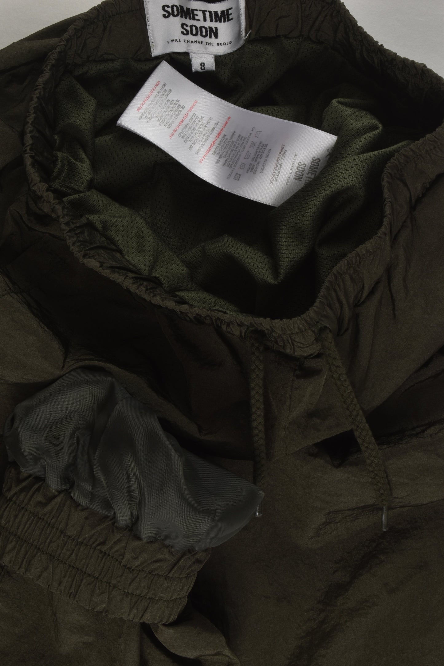 Sometime Soon Size 8 Outdoor Pants