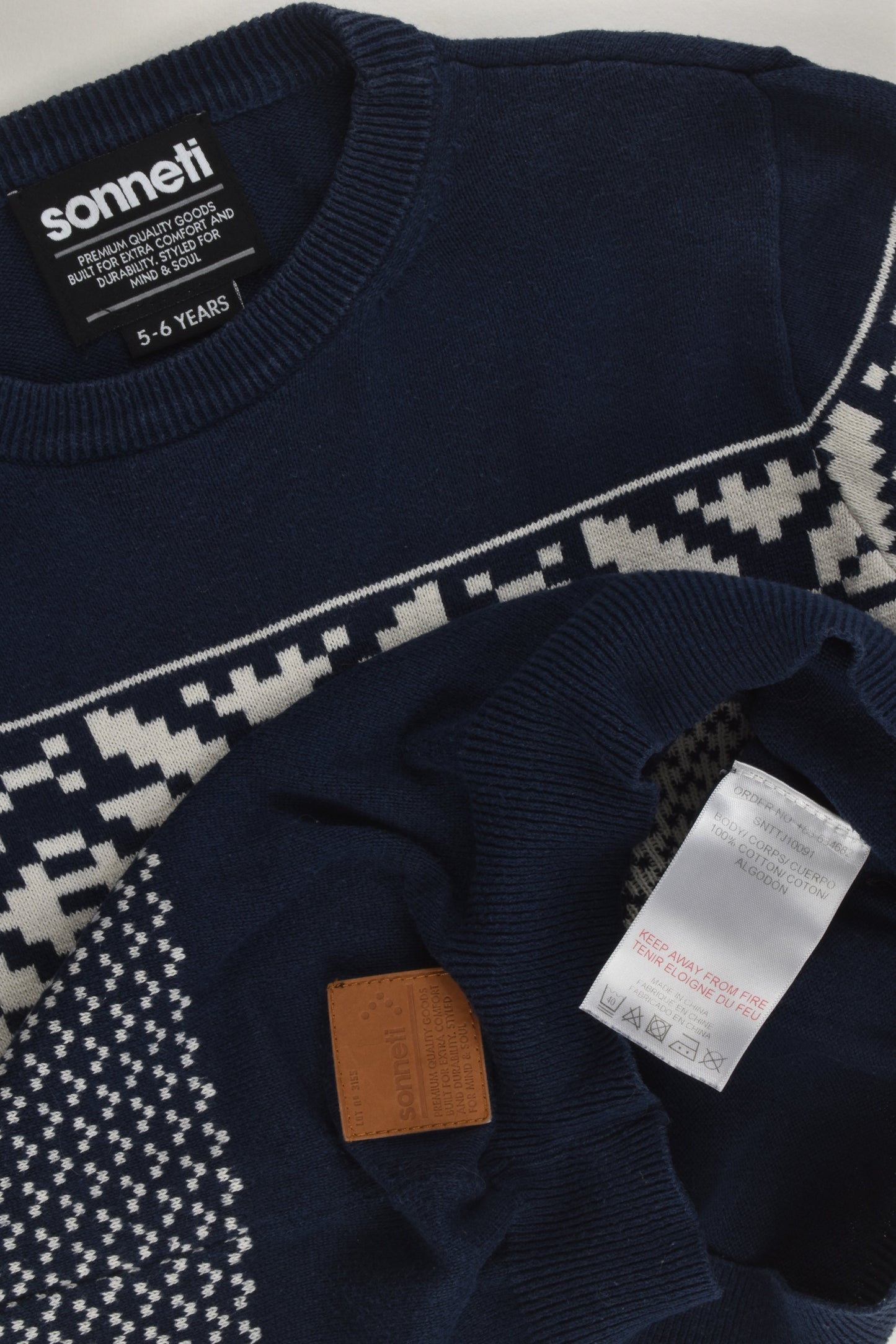 Sonneti Size 5-6 Knit Jumper