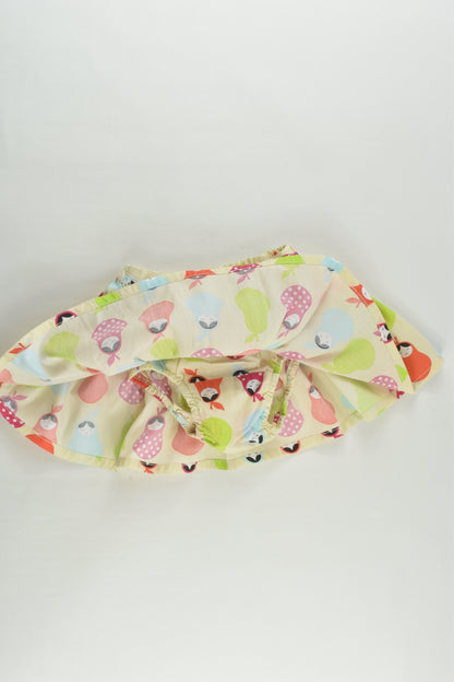 Sosooki Size 0 Matryoshka Skirt with Bloomers Underneath