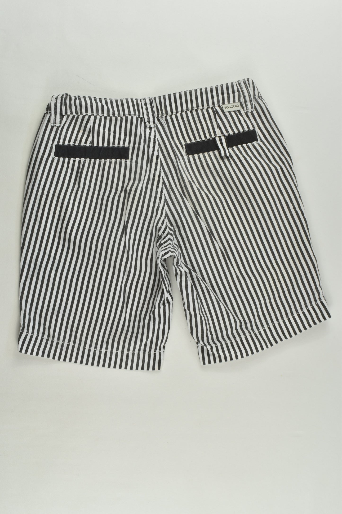Sosooki Size 4-5 Striped Lightweight Shorts