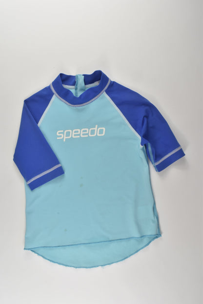 Speedo Size 6-7 Rashie Top