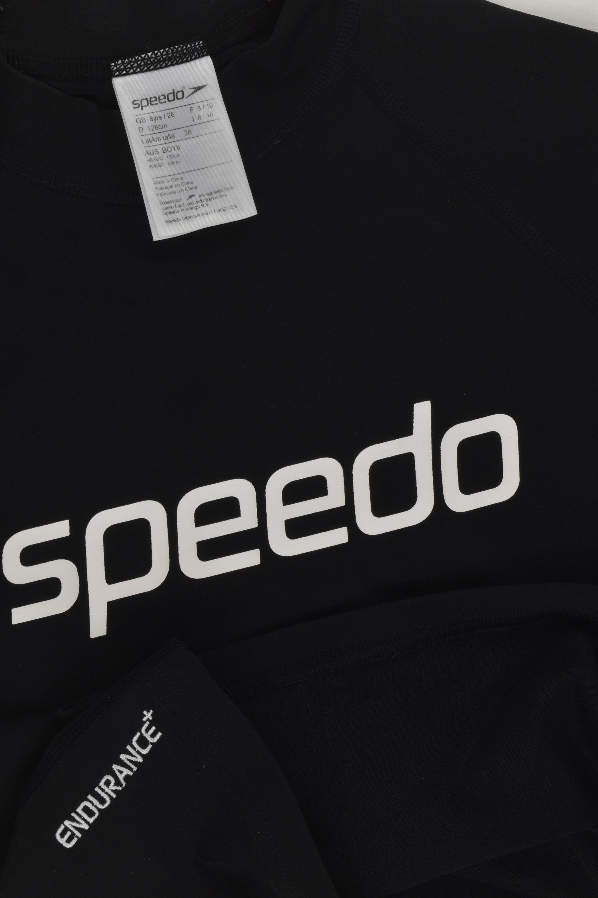 Speedo Size 8 Rashie Top