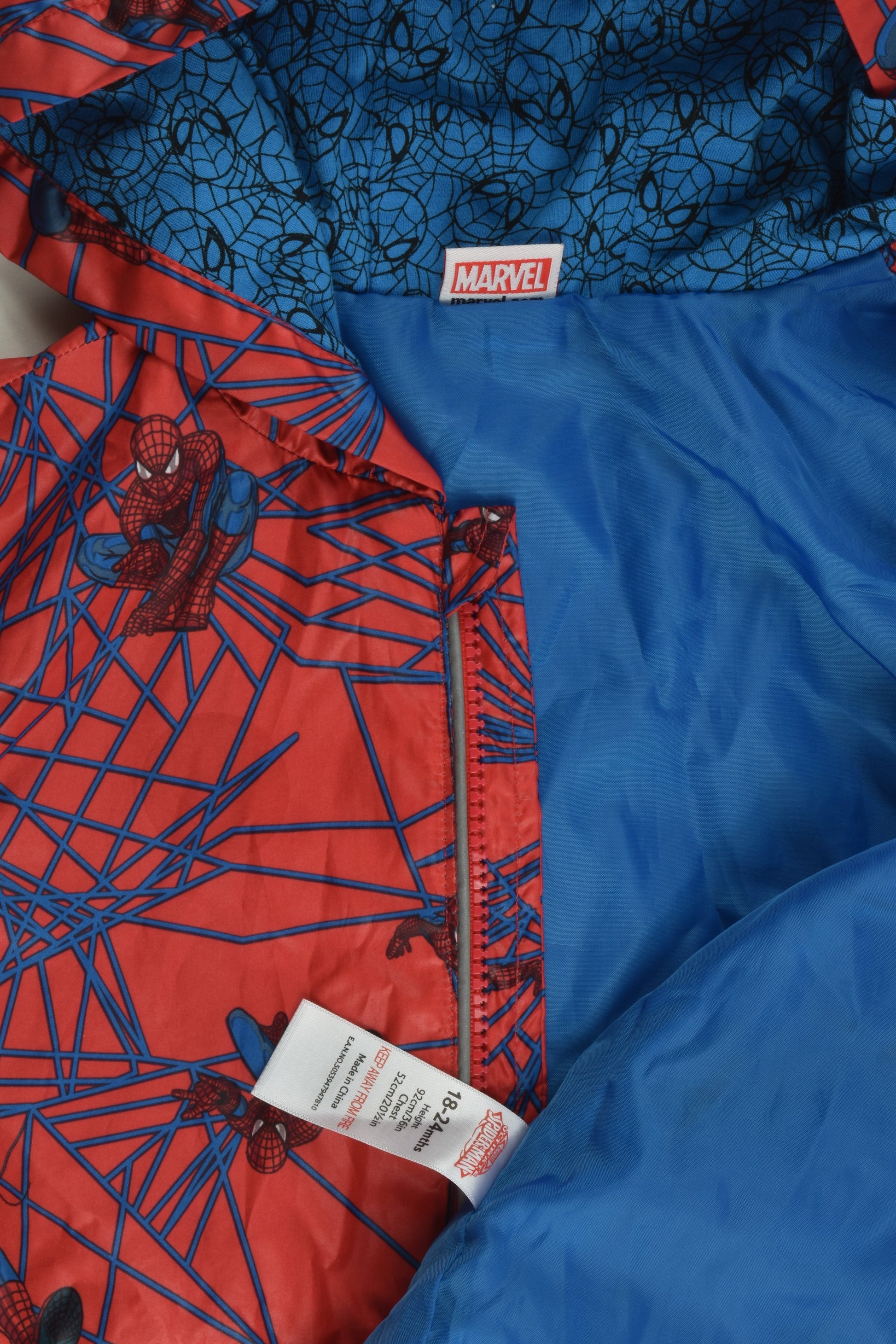Spiderman Size 2 Jacket
