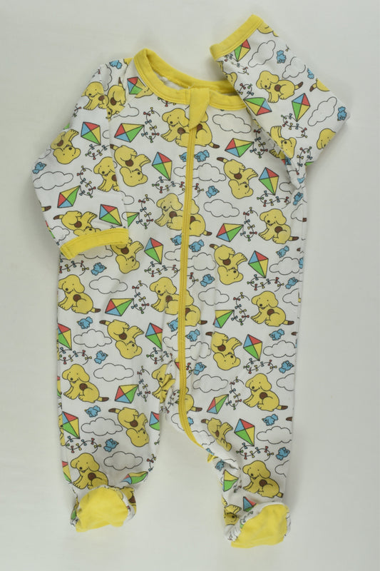Spot Size 000 Footed Romper