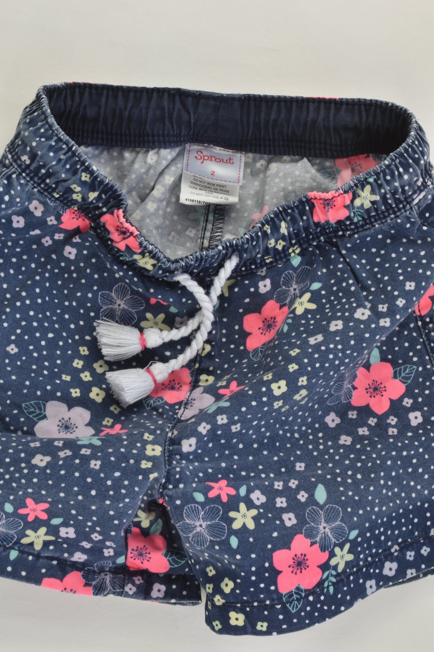 Sprou Size 2 Floral Shorts