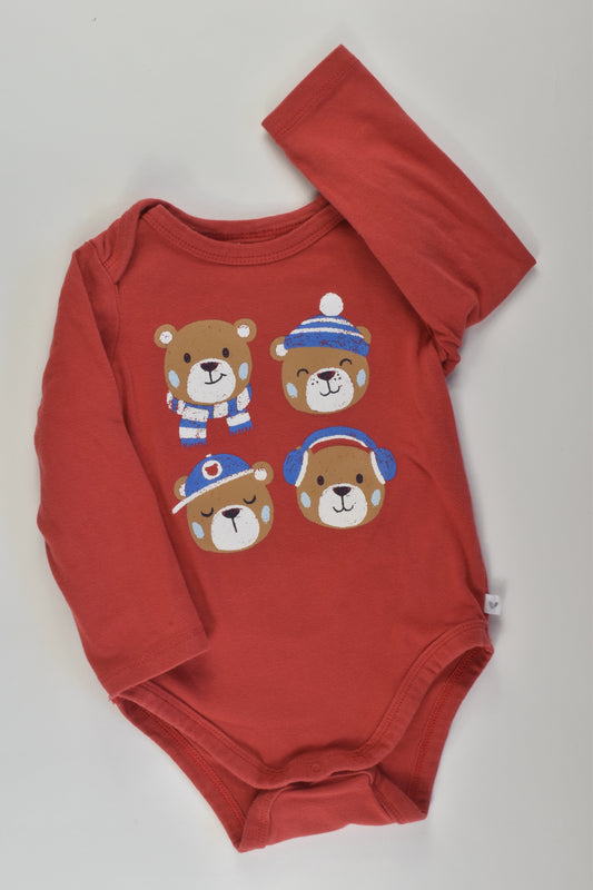 Sprout Size 0 Bear Bodysuit